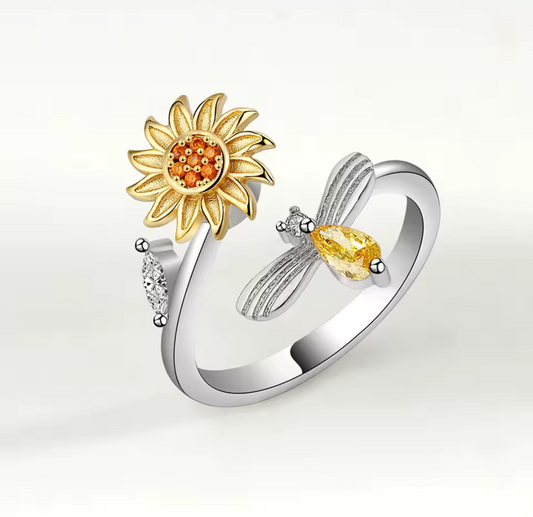 Honey-Bee Spinner Ring